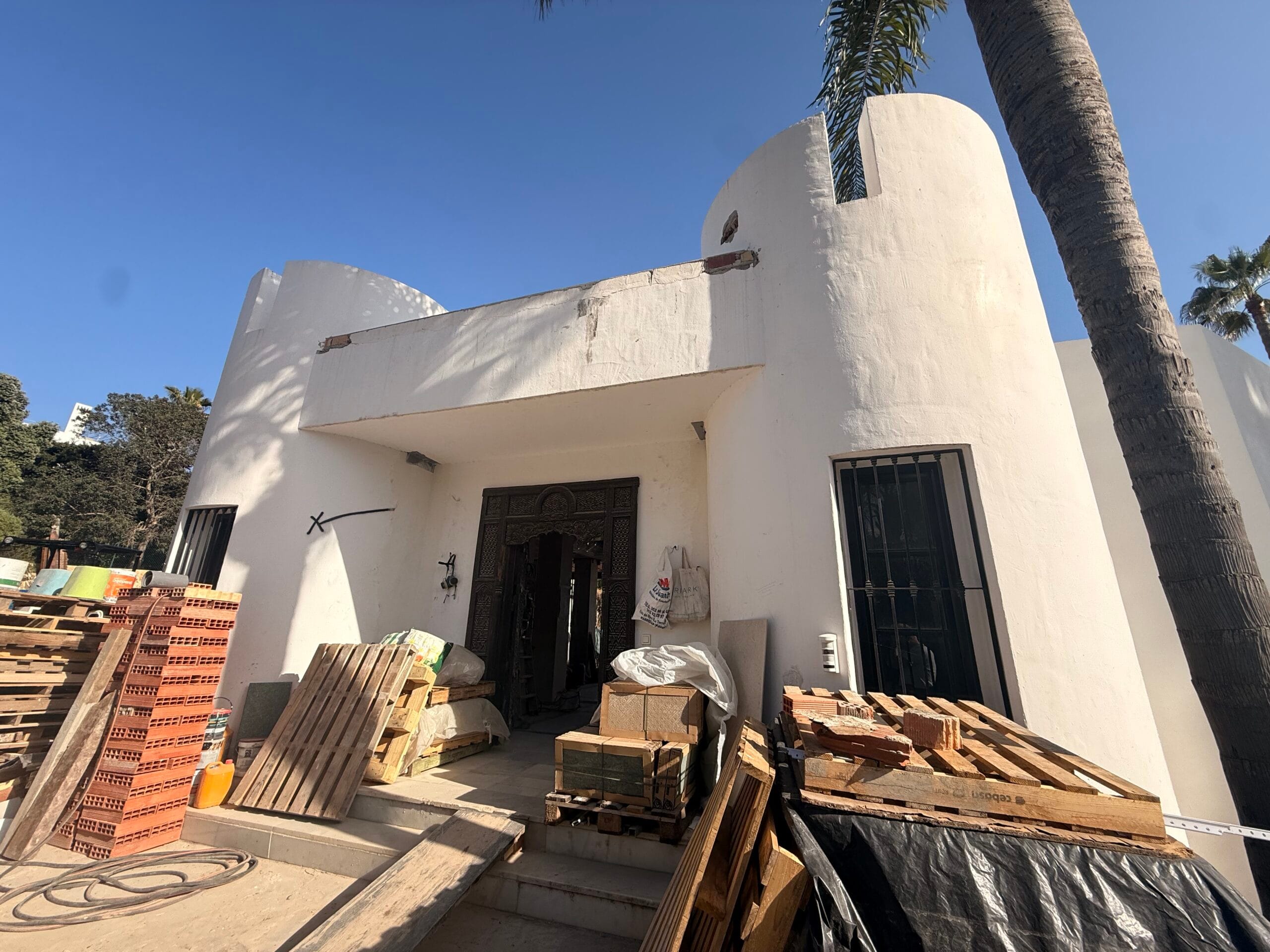 Before, original house