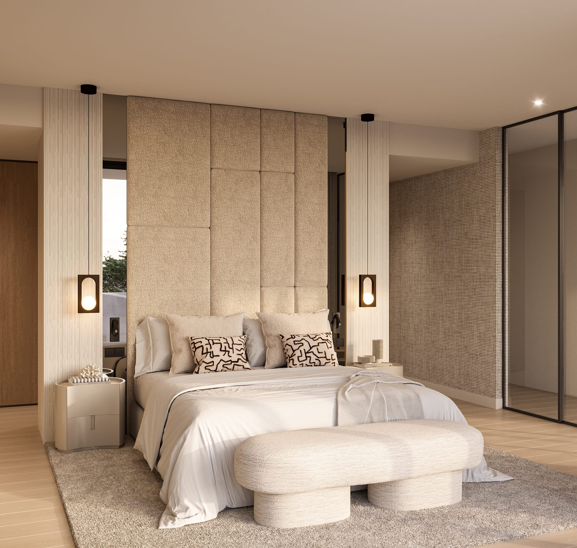 Master suite terrace