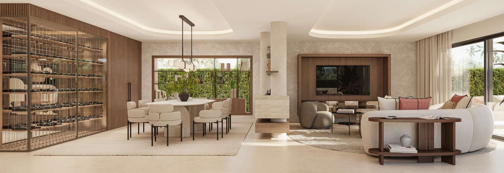 Open plan living