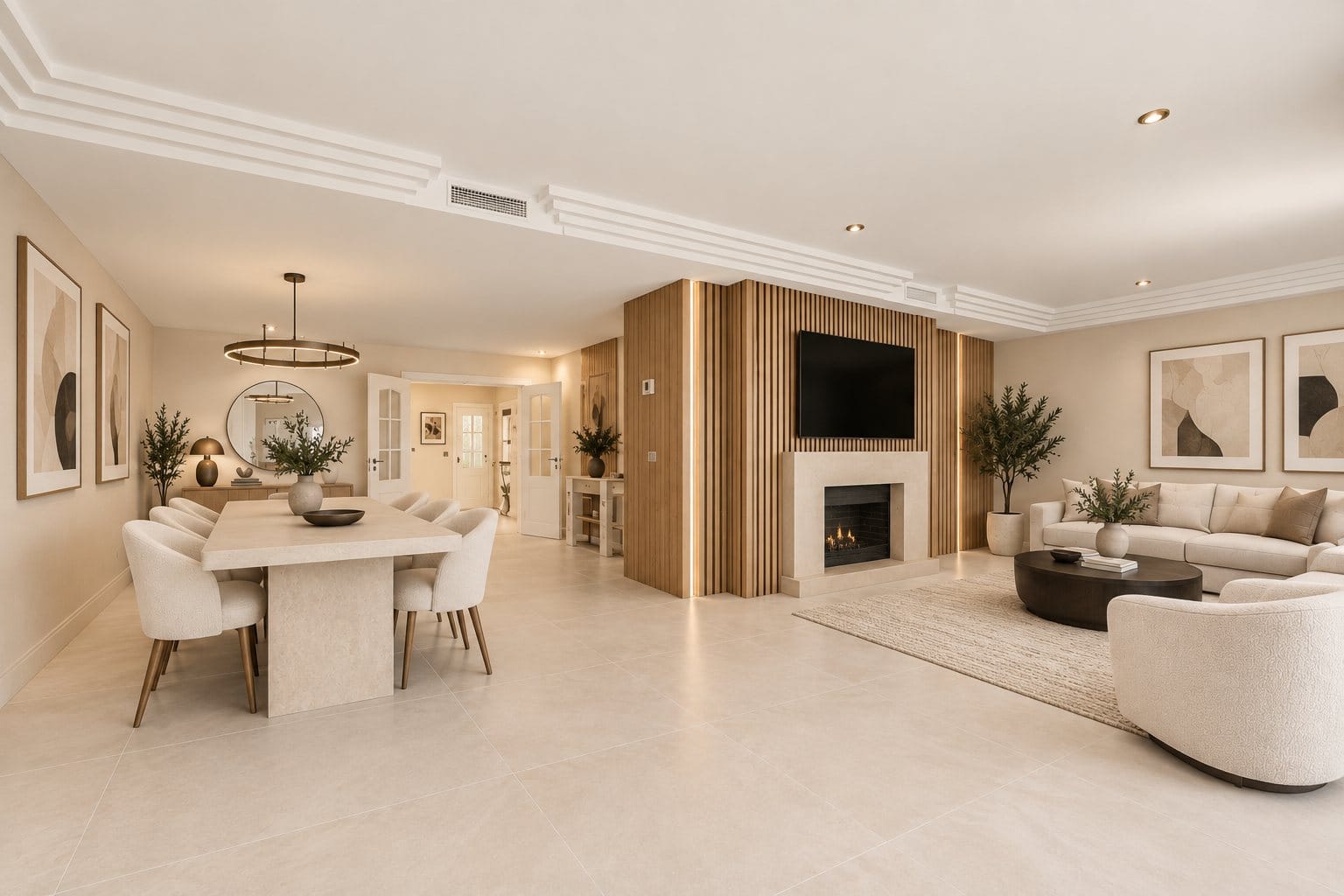 Open plan living